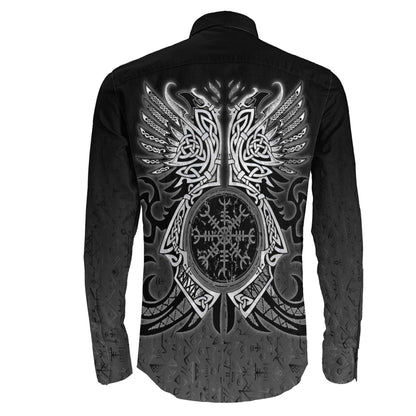 Two Raven Cletic Long Sleeve Button Shirt