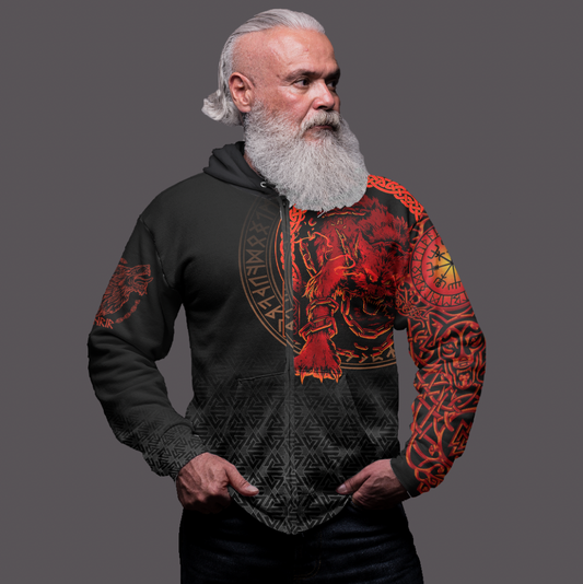 Viking Fenrir Norse 3D