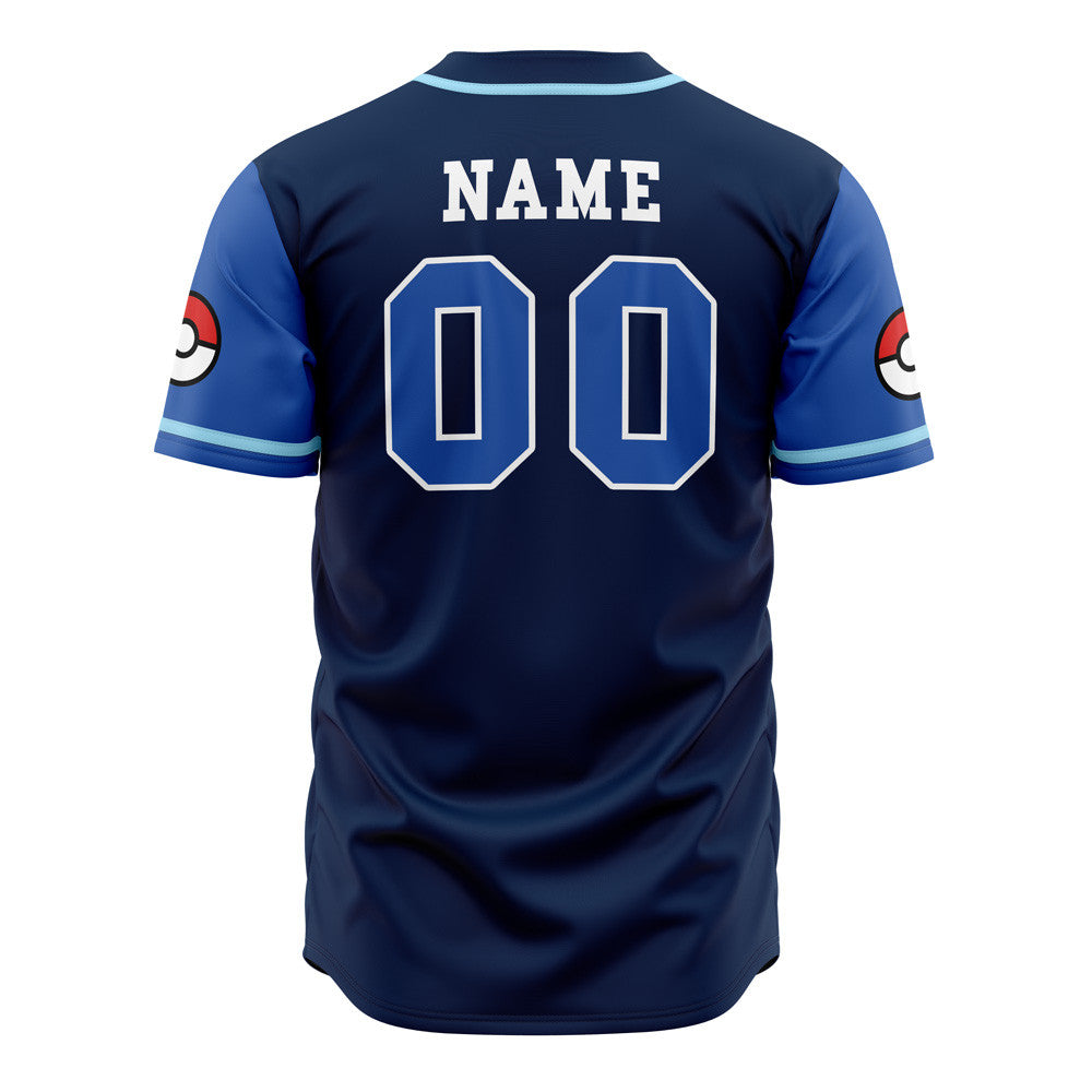 Personalized Team Mystic Pokemon Baseball Jersey