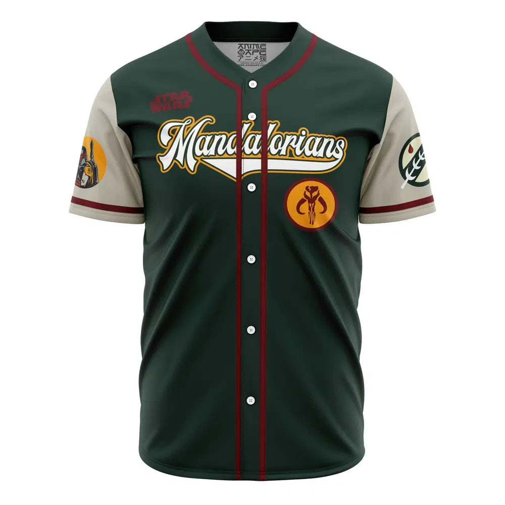 Personalized Mandalorians Boba Fett Star Wars Baseball Jersey
