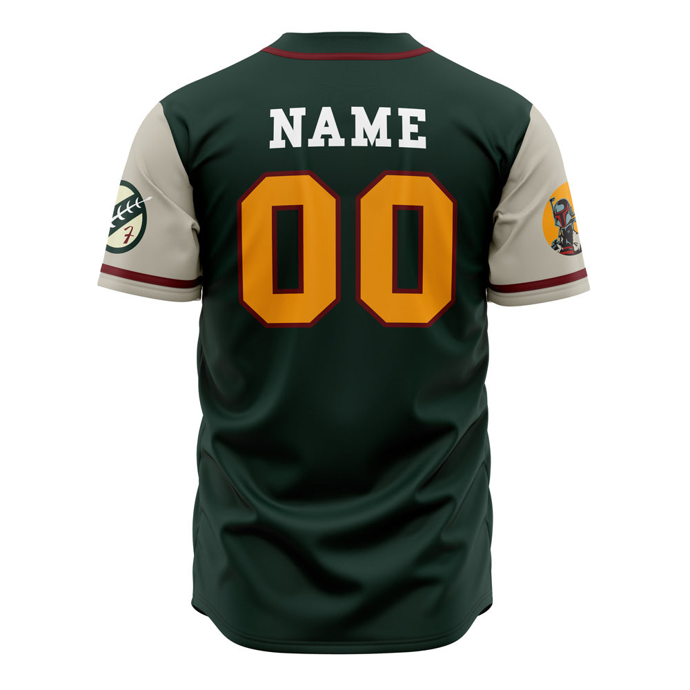 Personalized Mandalorians Boba Fett Star Wars Baseball Jersey