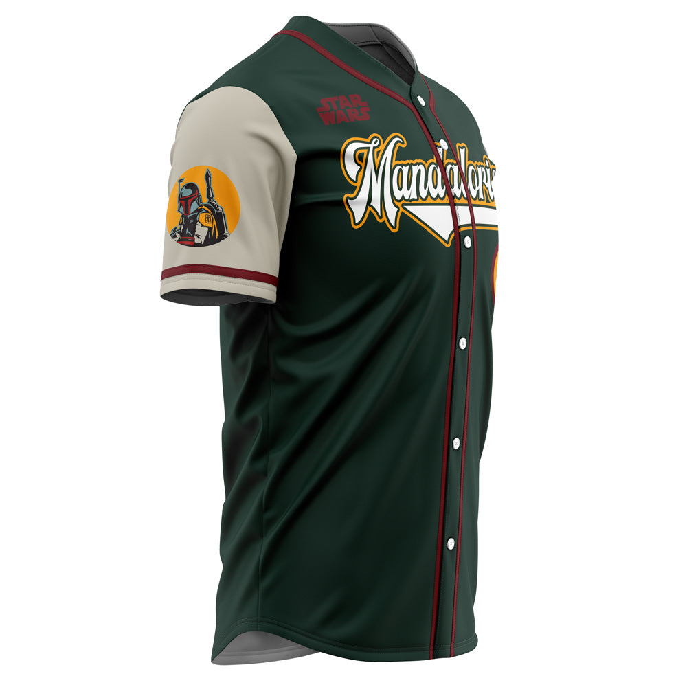 Personalized Mandalorians Boba Fett Star Wars Baseball Jersey