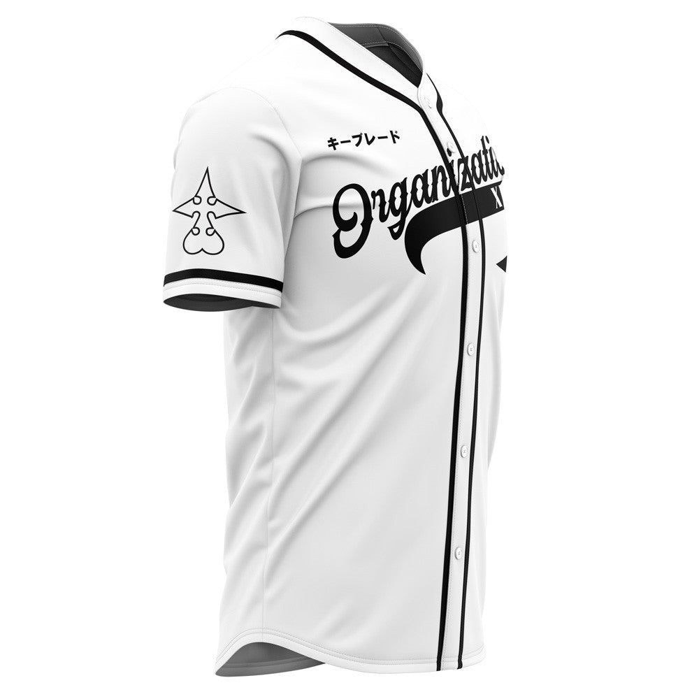 Personalized Xemnas Organization XIII Kingdom Hearts Baseball Jersey