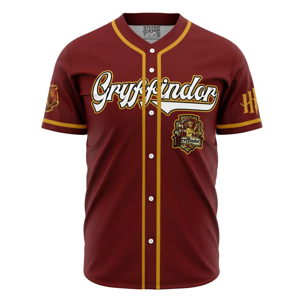 Personalized Gryffindor House Harry Potter Baseball Jersey