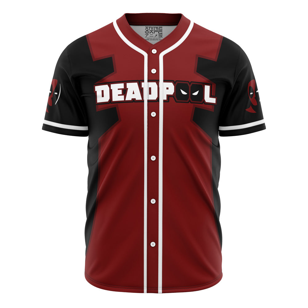 Personalized Deadpool Marvel Baseball Jersey