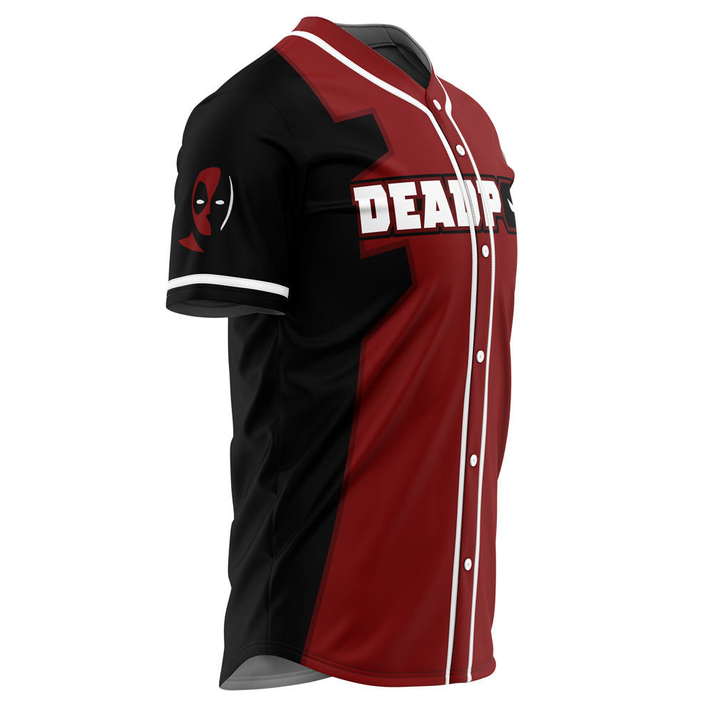 Personalized Deadpool Marvel Baseball Jersey
