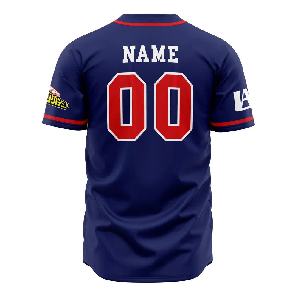 Personalized UA Training Uniform My Hero Academia Baseball Jersey