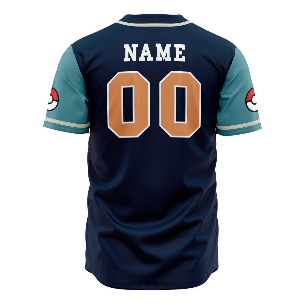 Personalized Dragon Rage Dragon Type Pokemon Baseball Jersey