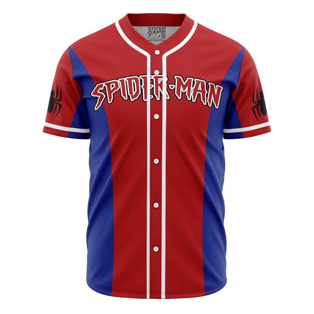 Personalized Spiderman Marvel Baseball Jersey