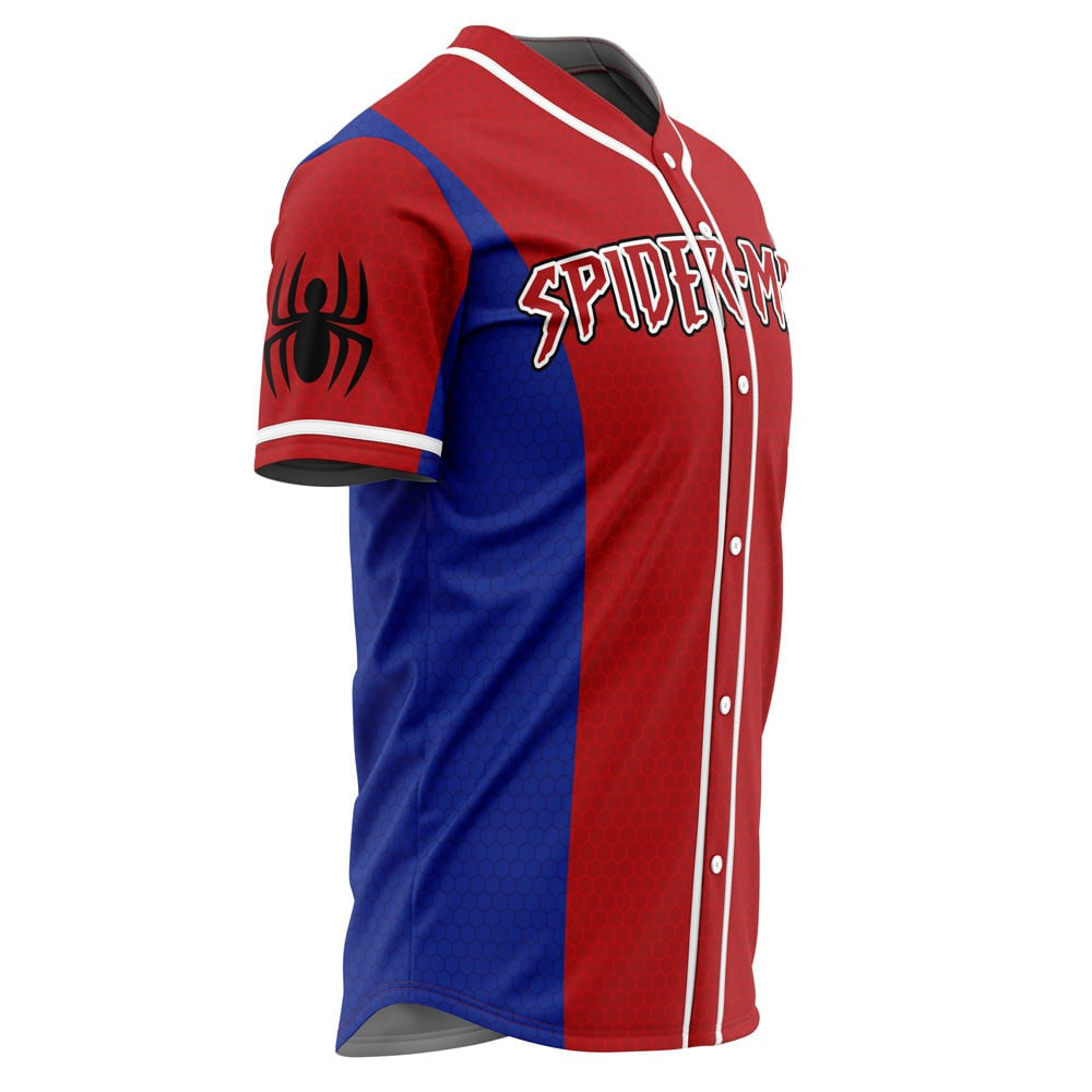 Personalized Spiderman Marvel Baseball Jersey