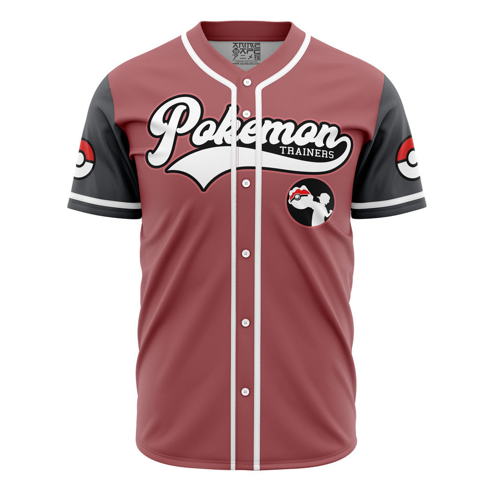 Personalized Pokemon Trainers Pokemon Baseball Jersey