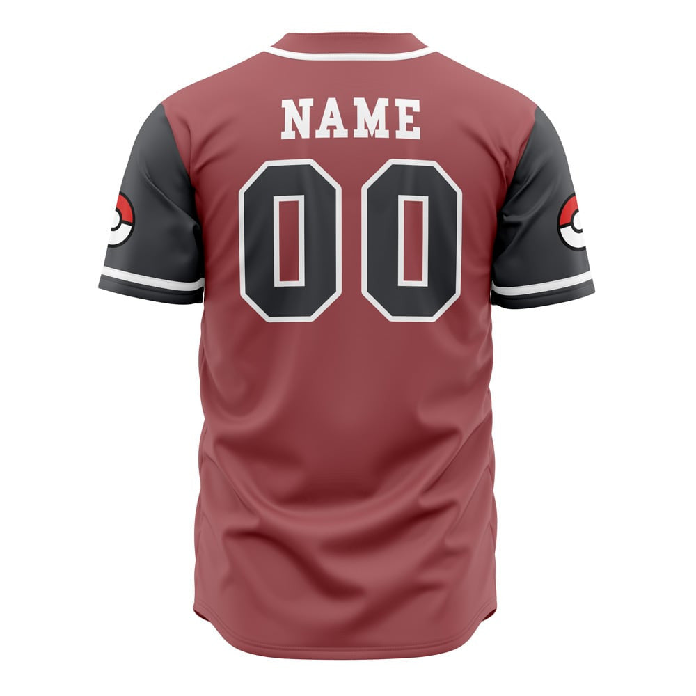 Personalized Pokemon Trainers Pokemon Baseball Jersey