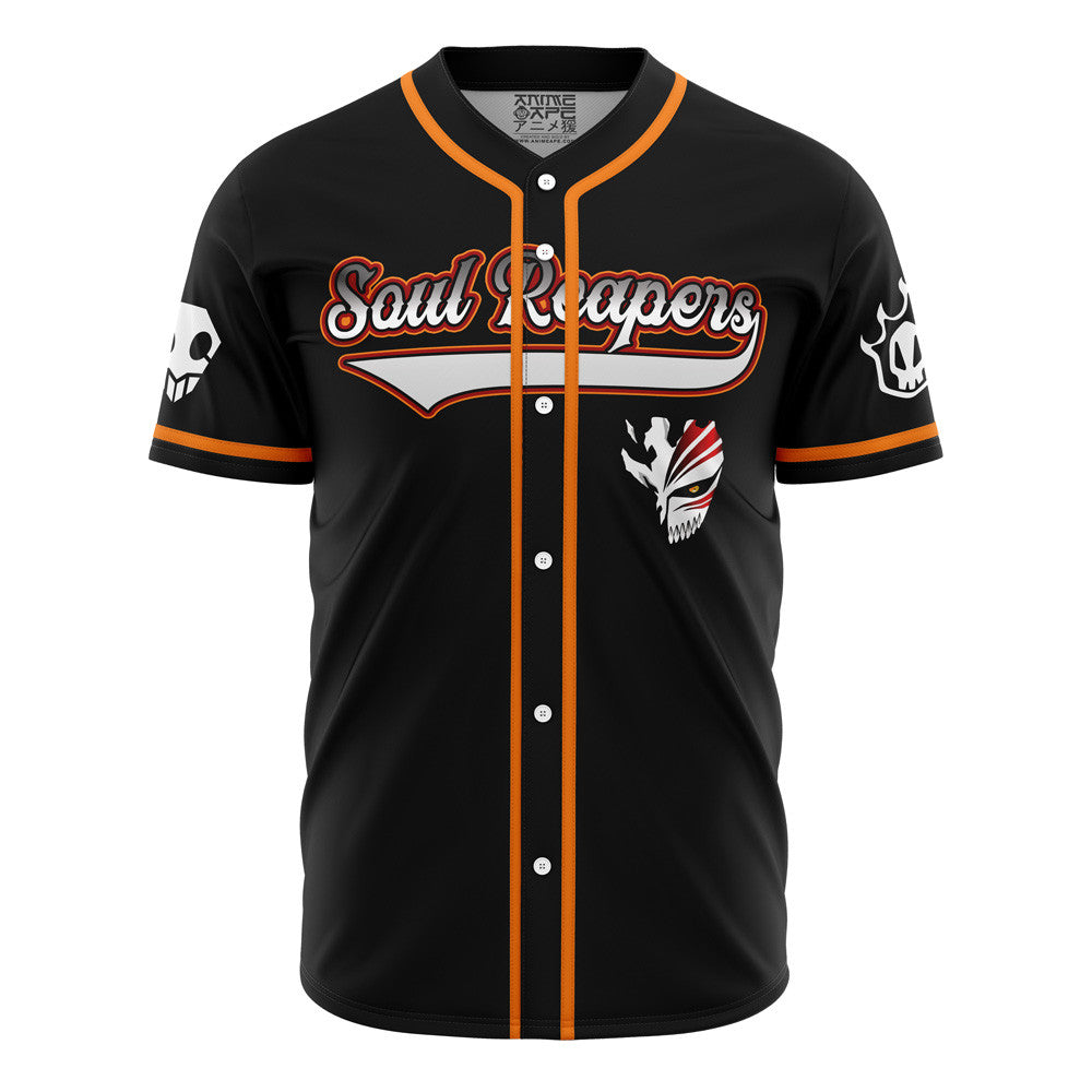 Personalized Soul Reapers Bleach Baseball Jersey