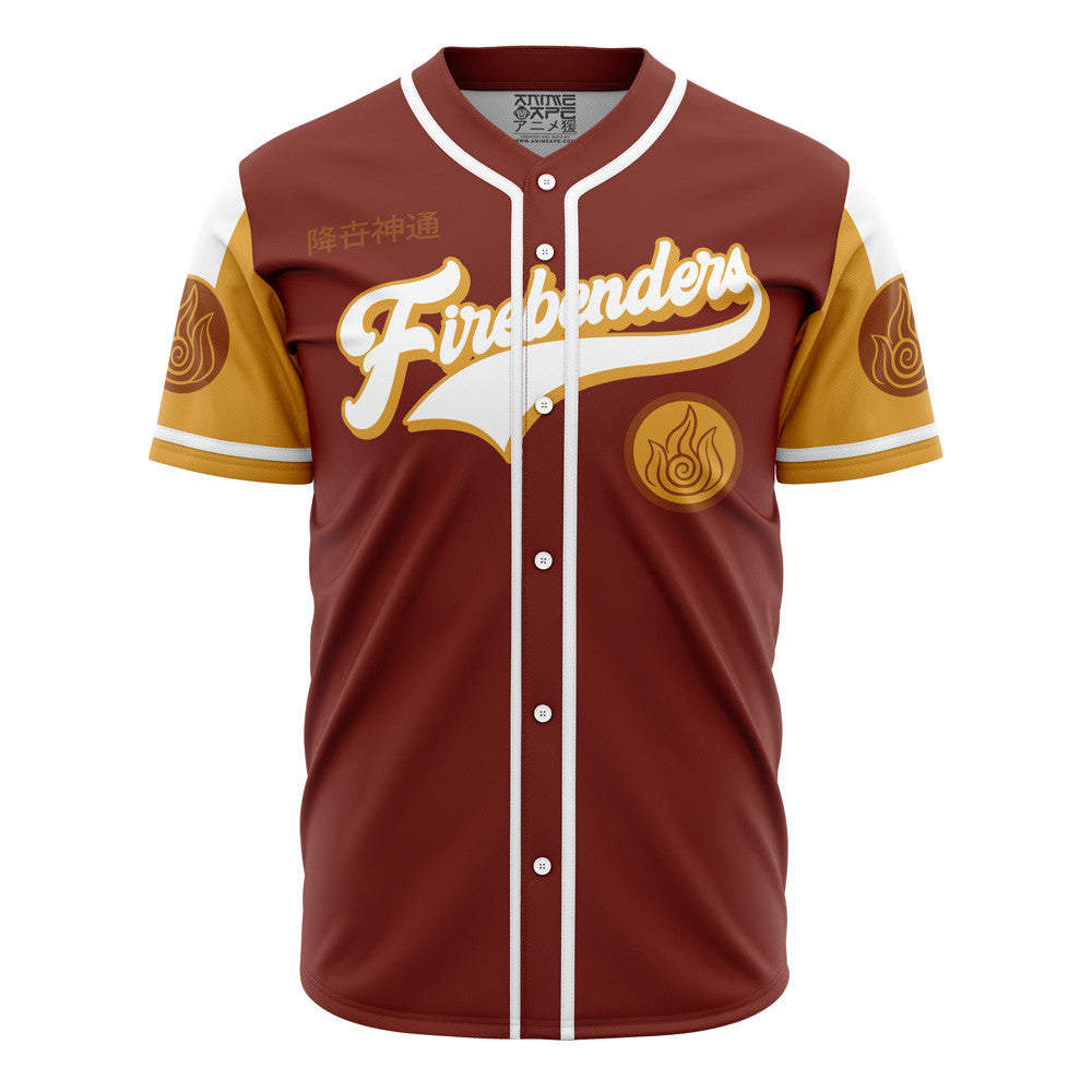 Personalized Firebenders Avatar Baseball Jersey