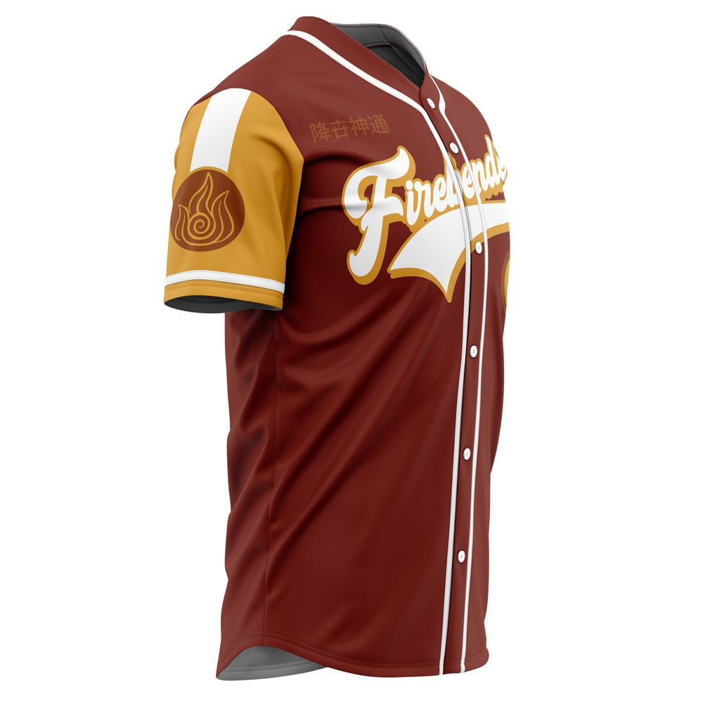 Personalized Firebenders Avatar Baseball Jersey