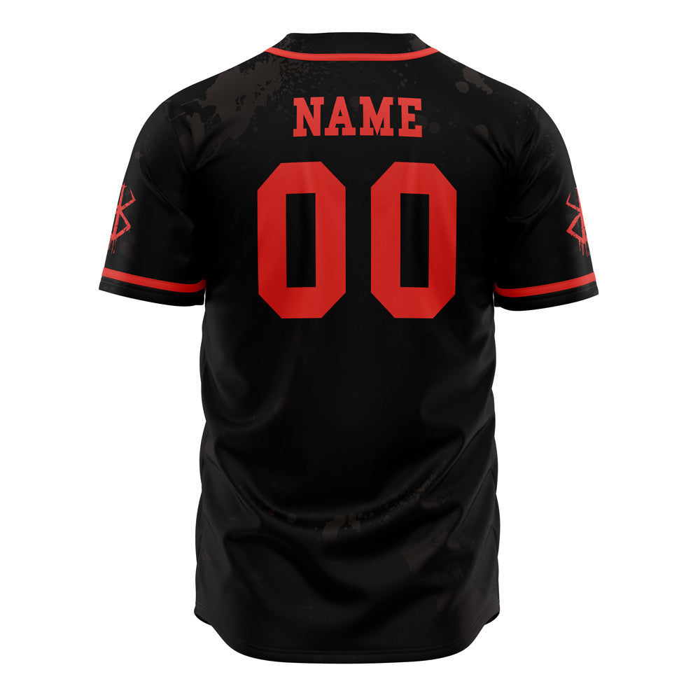 Personalized Struggler Berserk Baseball Jersey