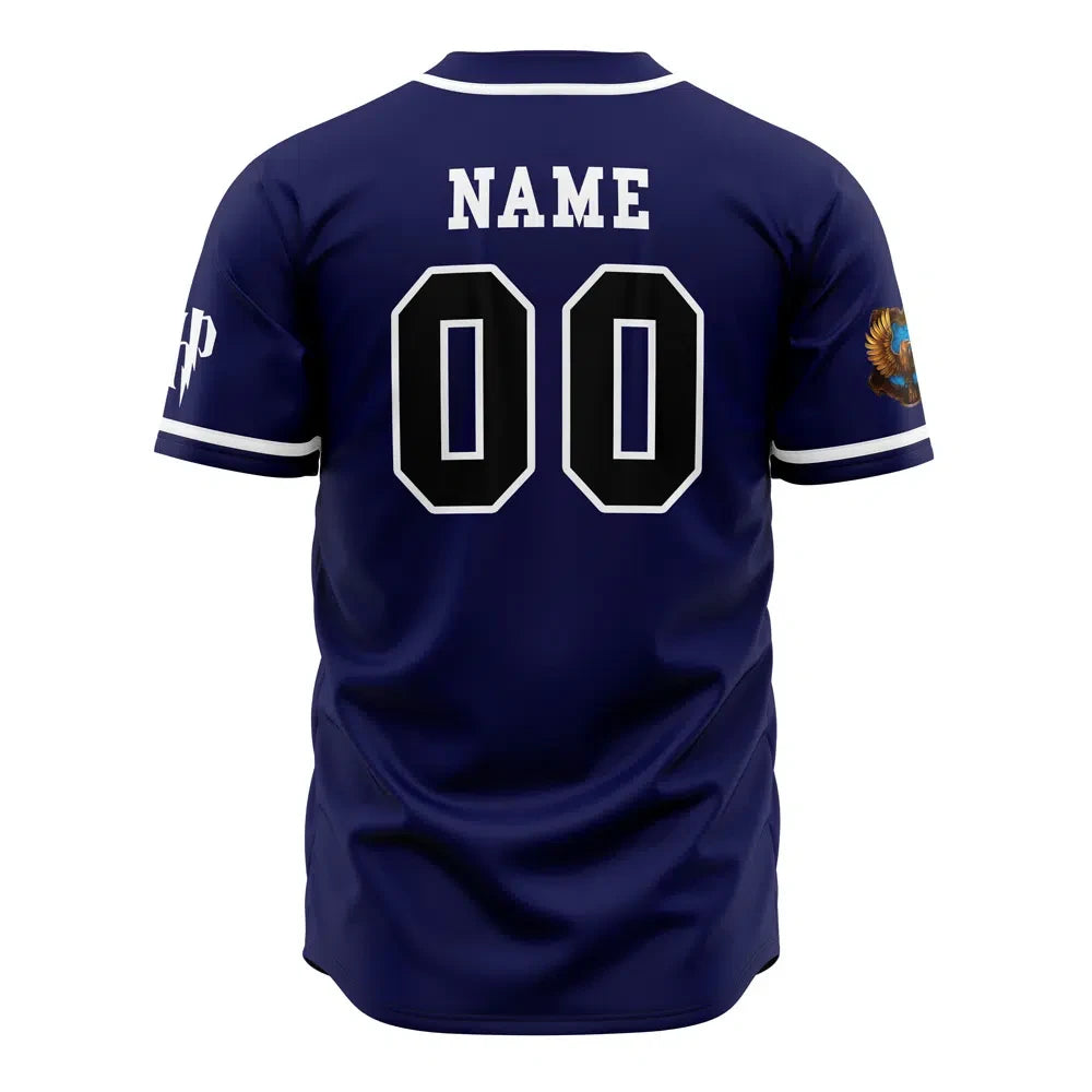Personalized Ravenclaw House Harry Potter Baseball Jersey