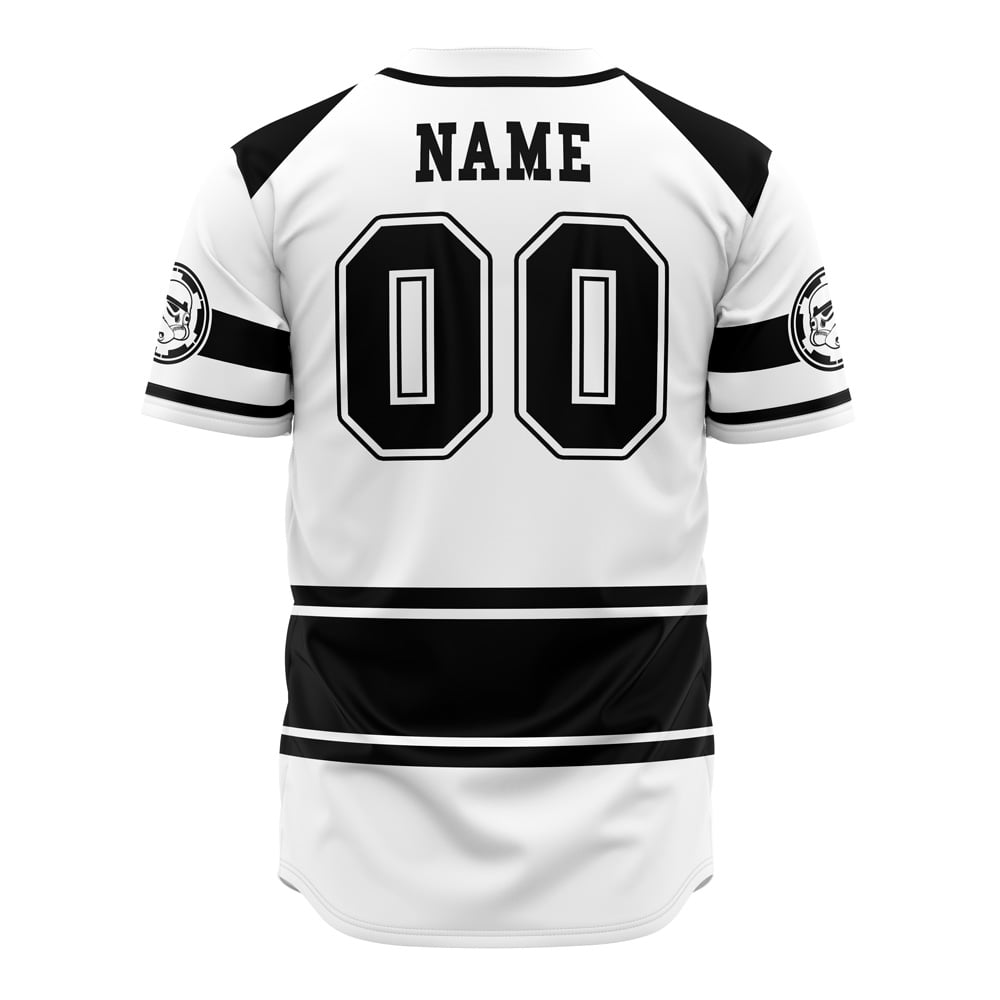 Personalized Stormtroopers Star Wars Baseball Jersey