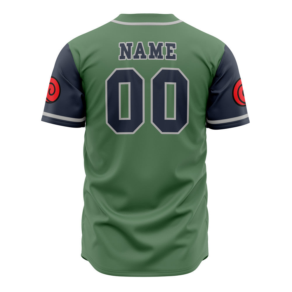 Personalized Konoha Jonin Shippuden Baseball Jersey