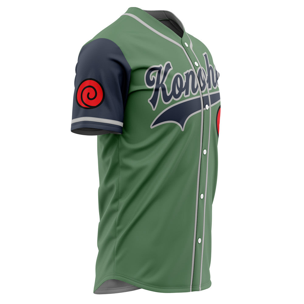 Personalized Konoha Jonin Shippuden Baseball Jersey