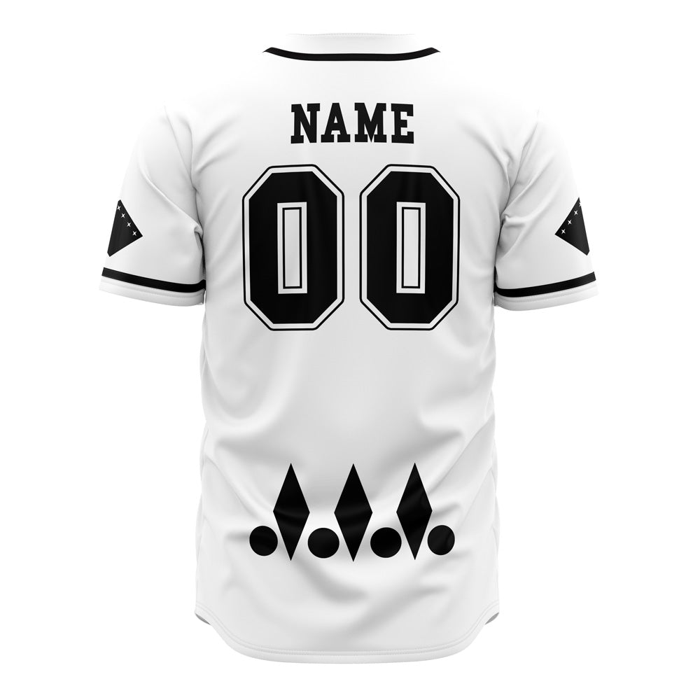 Personalized Gotei 13 Kenny Bleach Baseball Jersey