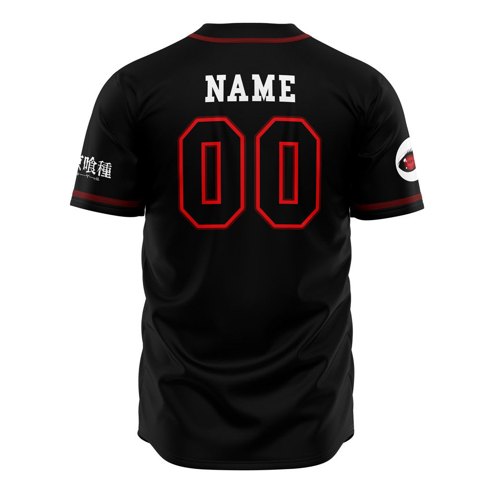 Personalized Anteiku Kaneki Tokyo Ghoul Baseball Jersey
