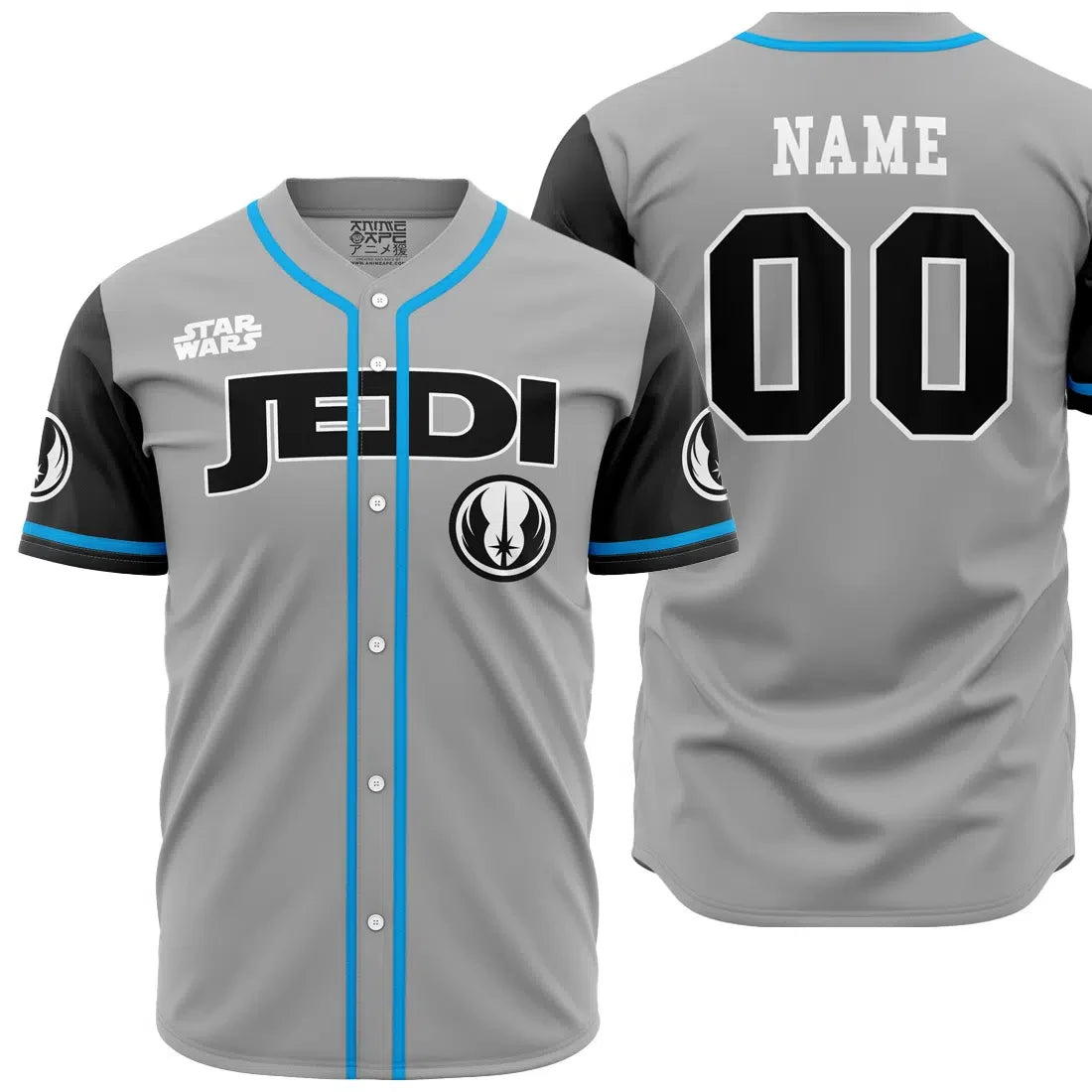 Personalized Jedi Skywalker Star Wars Baseball Jersey