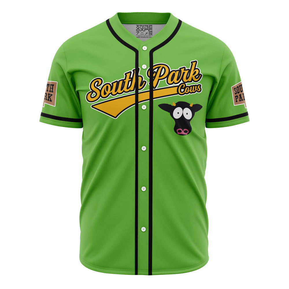 Personalized Cows South Park Baseball Jersey