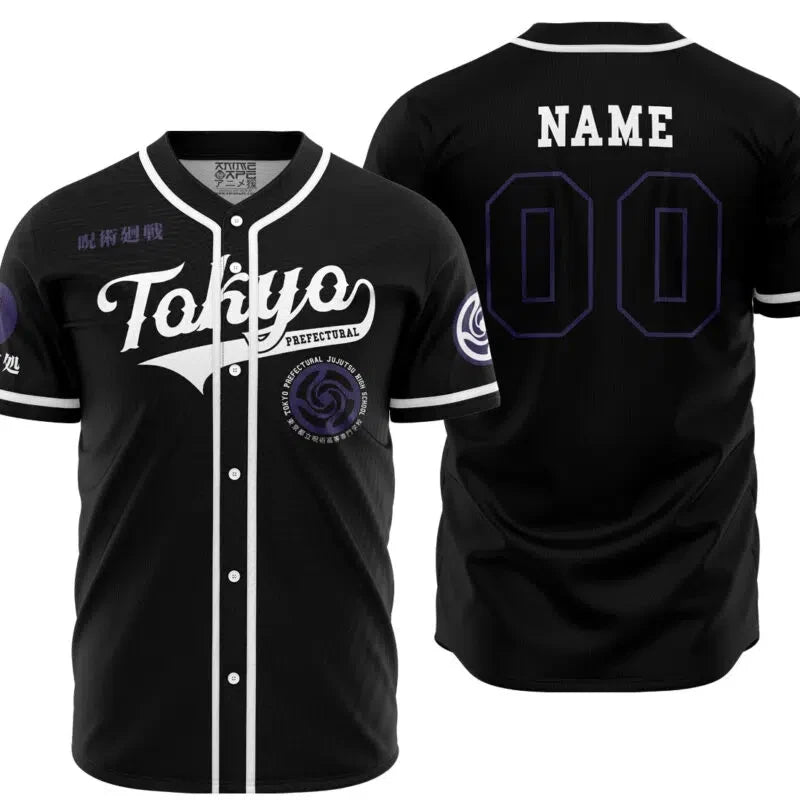 Personalized Tokyo Prefectural Jujutsu Kaisen Baseball Jersey