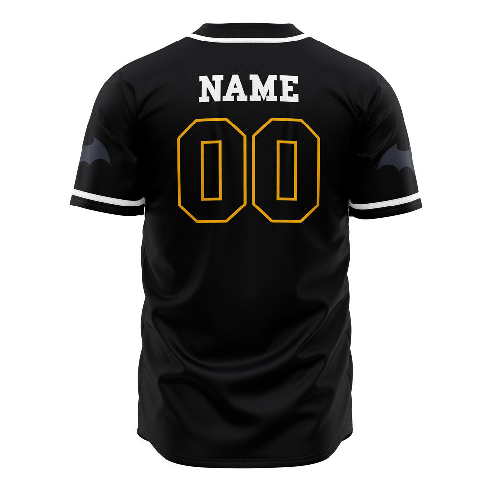 Personalized Batman DC Comics Baseball Jersey