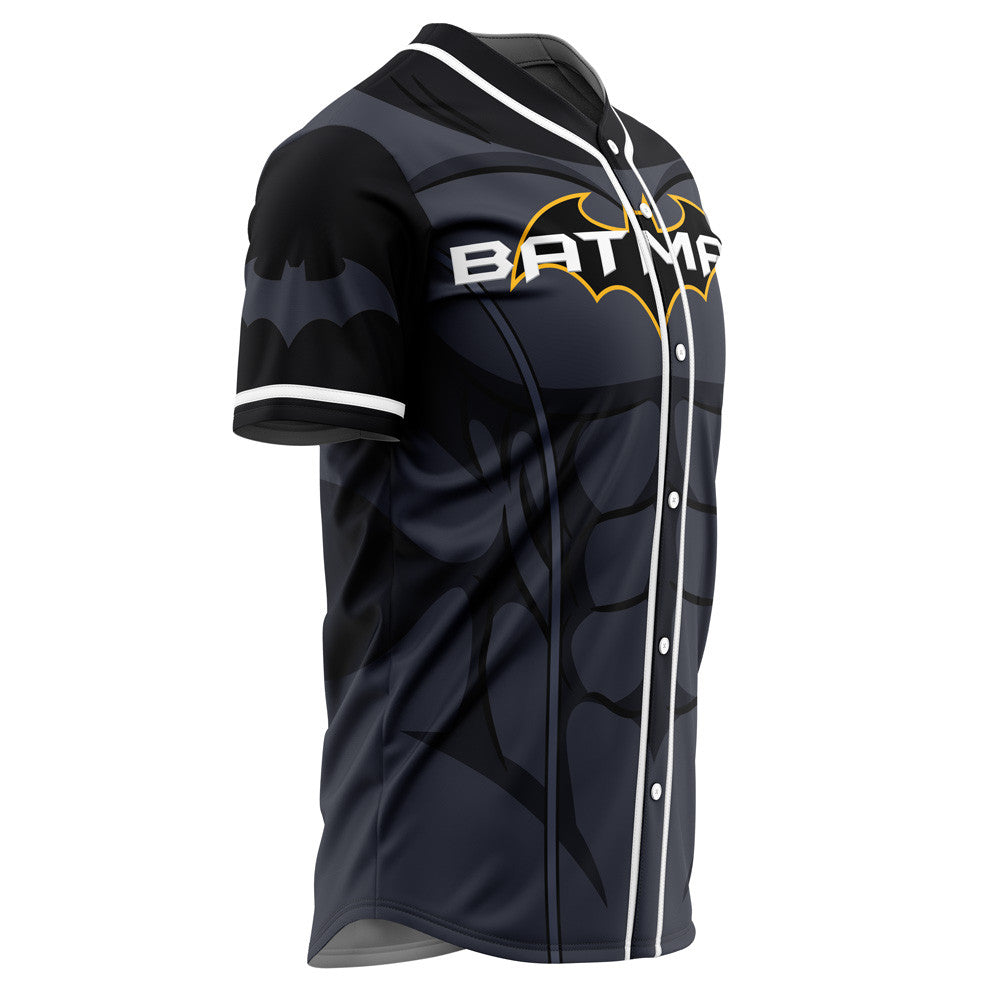 Personalized Batman DC Comics Baseball Jersey