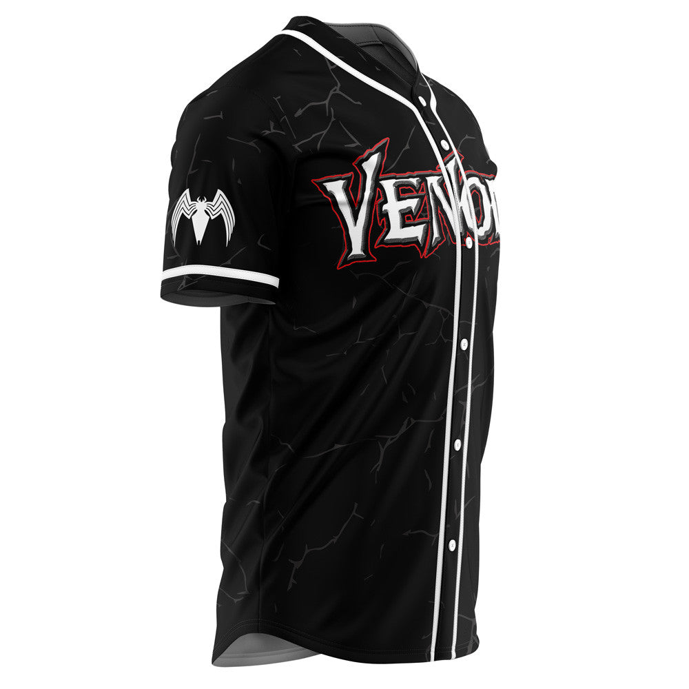 Personalized Venom Marvel Baseball Jersey