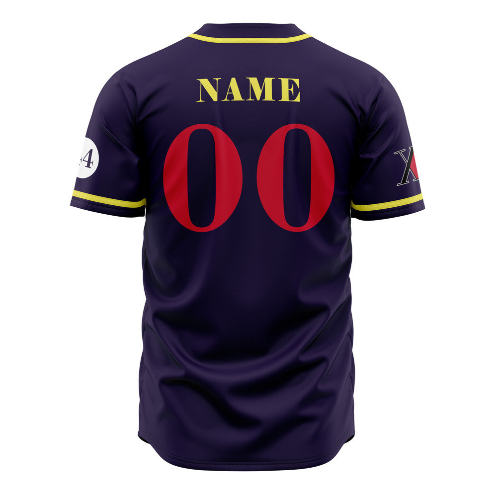 Personalized First Outfit Hisoka Hunter X Hunter Baseball Jersey