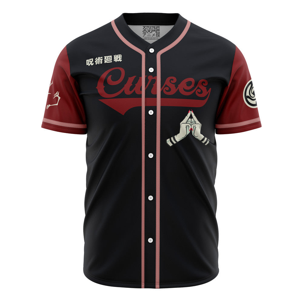 Personalized Curses Sukuna Jujutsu Kaisen Baseball Jersey