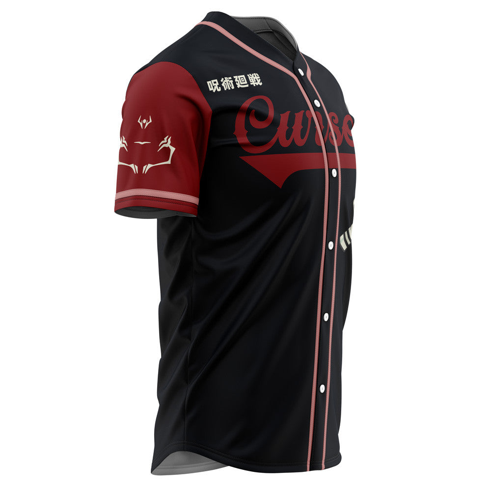 Personalized Curses Sukuna Jujutsu Kaisen Baseball Jersey
