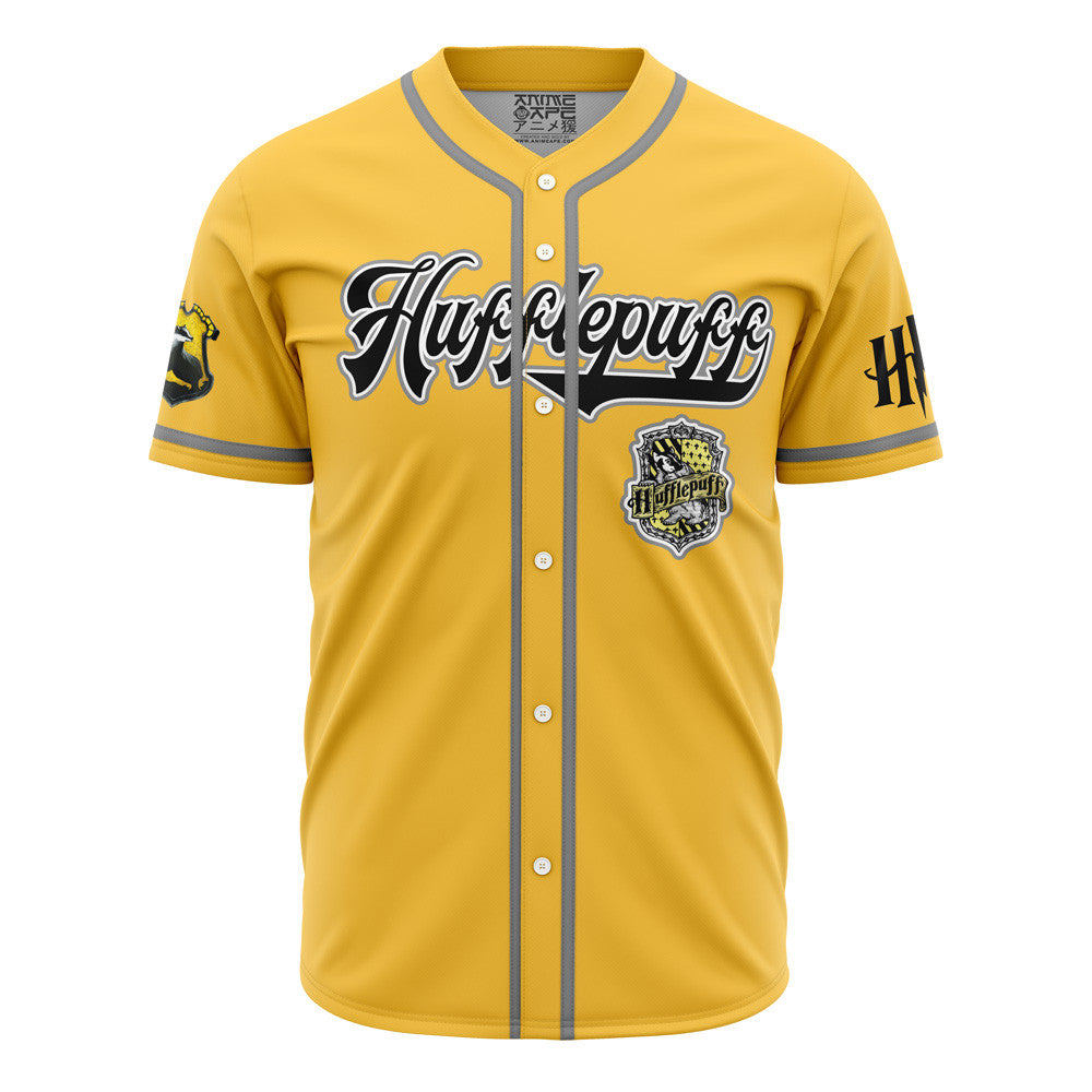 Personalized Hufflepuff House Harry Potter Baseball Jersey