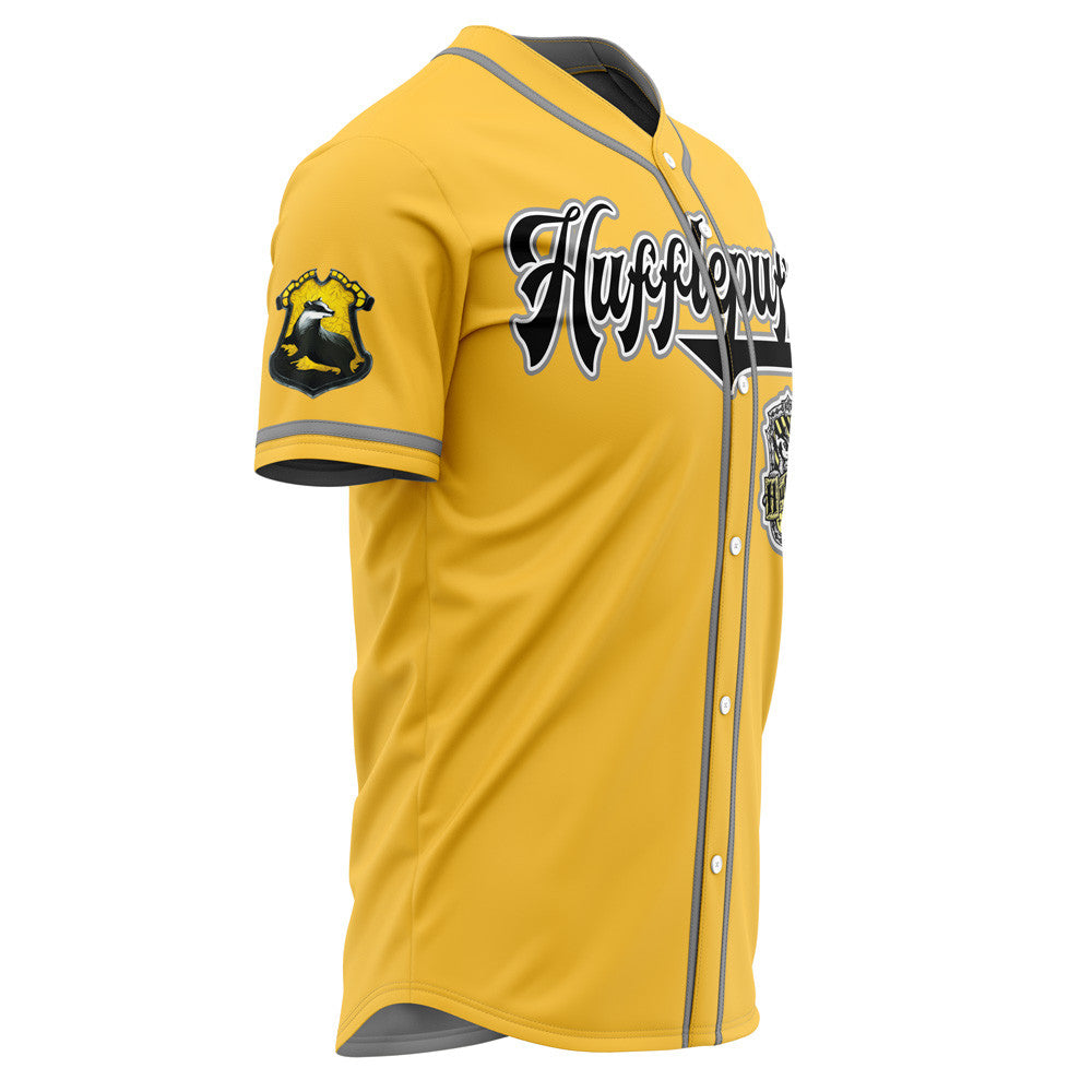 Personalized Hufflepuff House Harry Potter Baseball Jersey