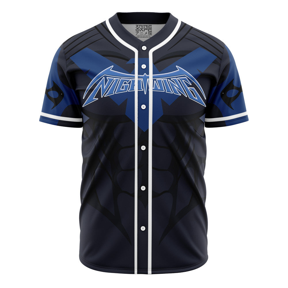 Personalized Nightwing DC Comics Baseball Jersey