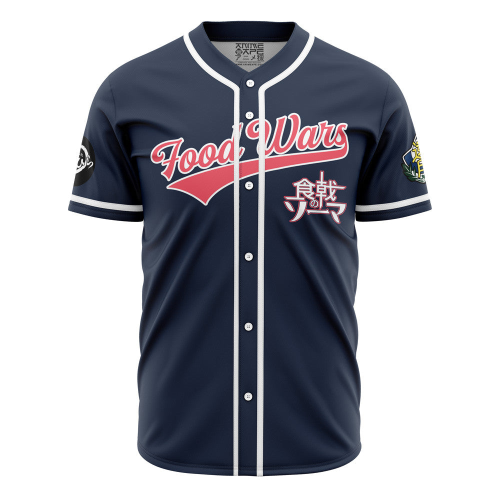 Personalized Sōma Yukihira Food Wars Baseball Jersey