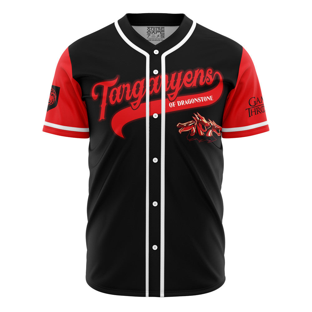 Personalized Targaryens of Dragonstone Game of Thrones Baseball Jersey