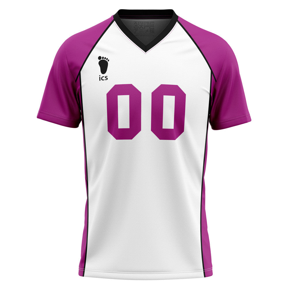 Personalized Shiratorizawa Academy Haikyuu V-neck T-Shirt Jersey