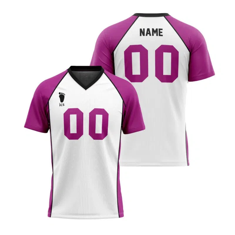 Personalized Shiratorizawa Academy Haikyuu V-neck T-Shirt Jersey