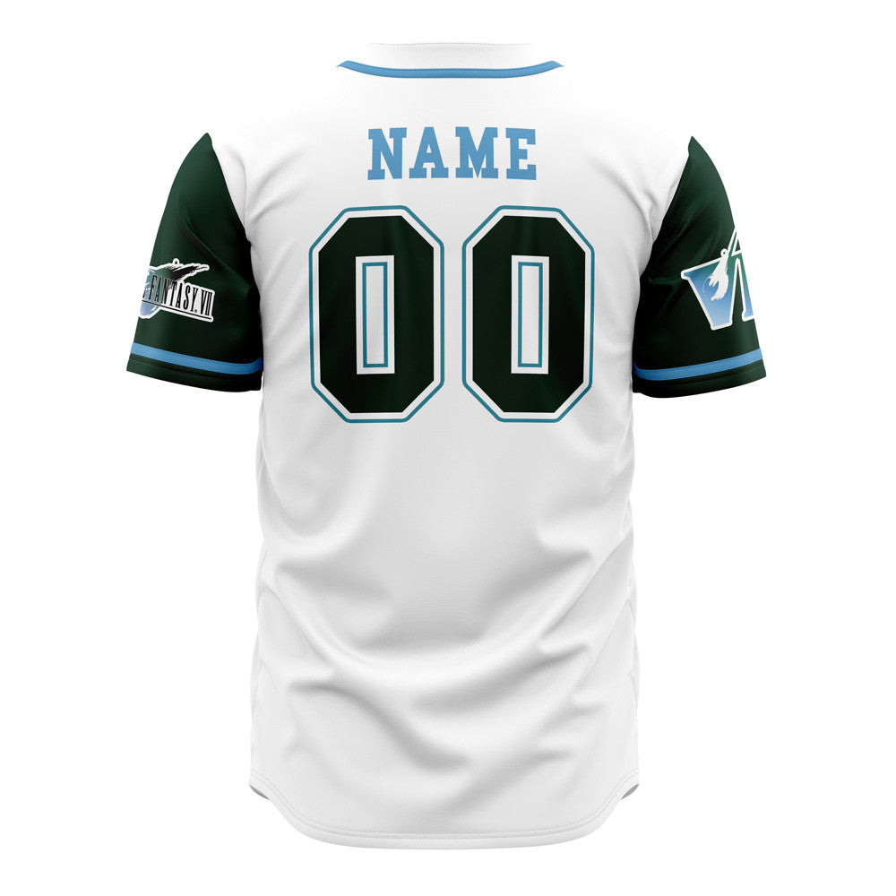 Personalized Soldier Final Fantasy 7 Baseball Jersey