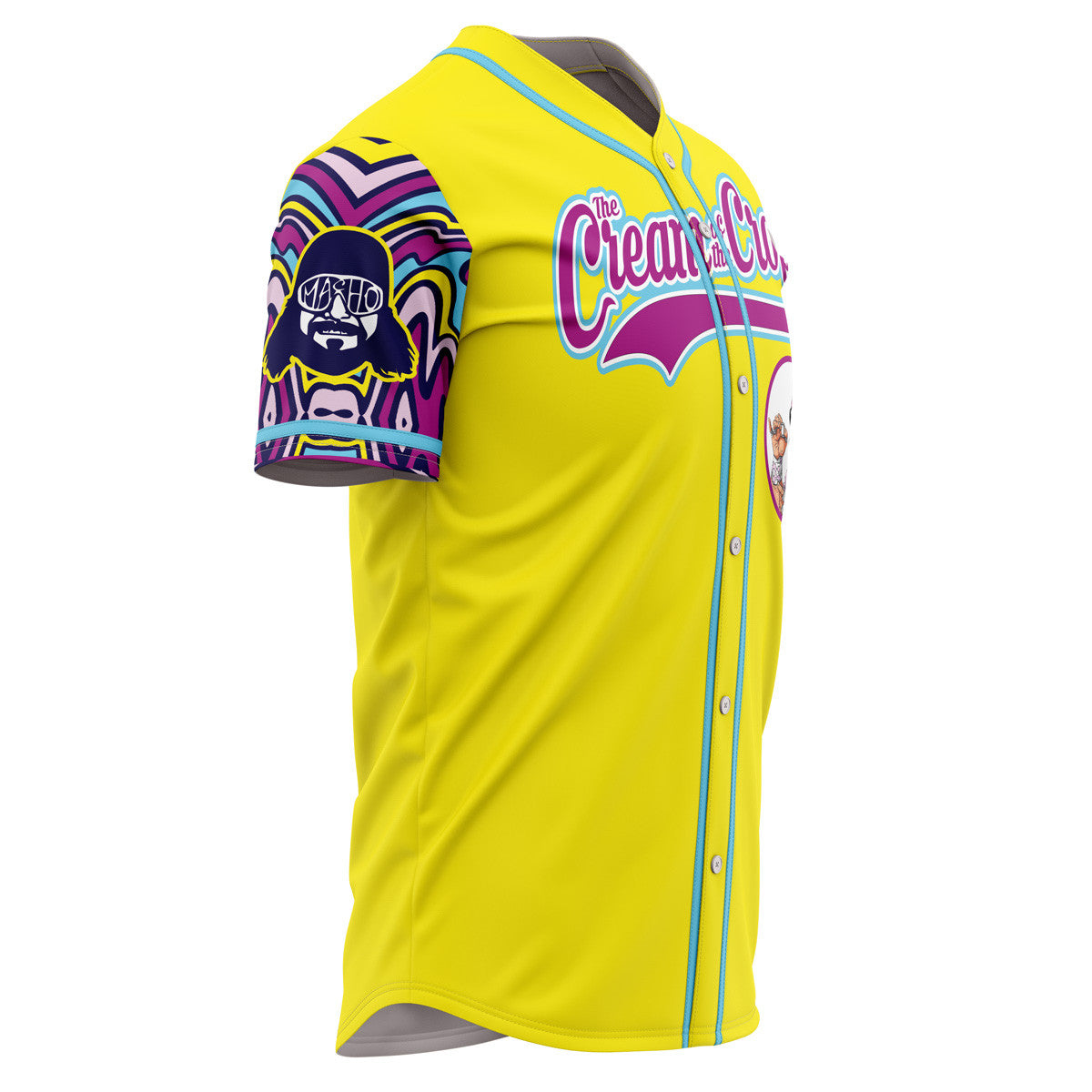 Personalized Macho Man The Cream of the Crop Baseball Jersey