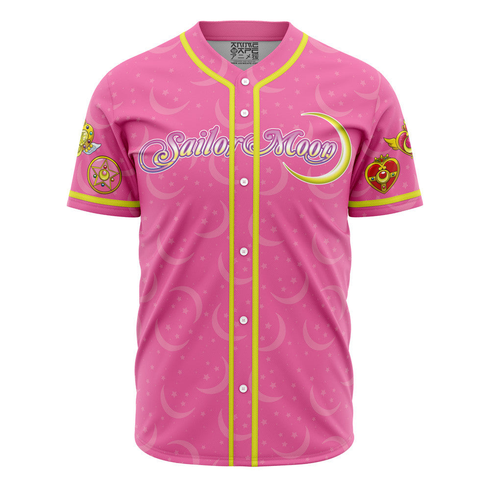 Personalized Pretty Guardian V1 Sailor Moon Baseball Jersey