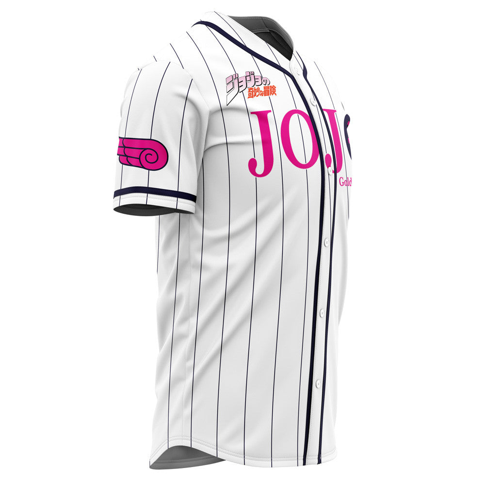 Personalized Giorno Giovanna Golden Wind Jojo’s Bizarre Adventure Baseball Jersey