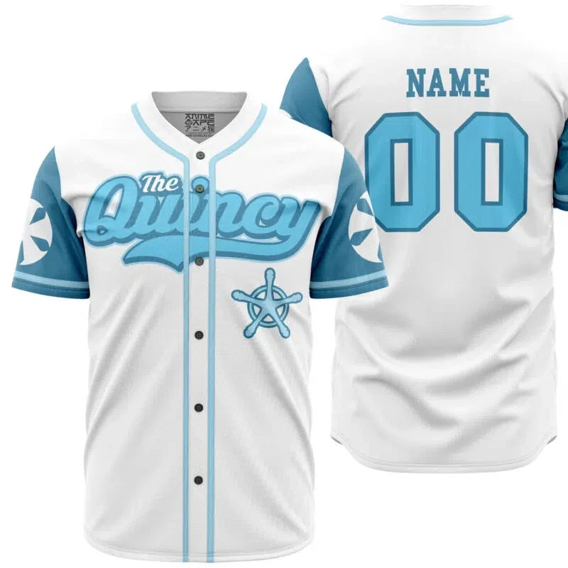 Personalized The Quincy Ishida Bleach Baseball Jersey