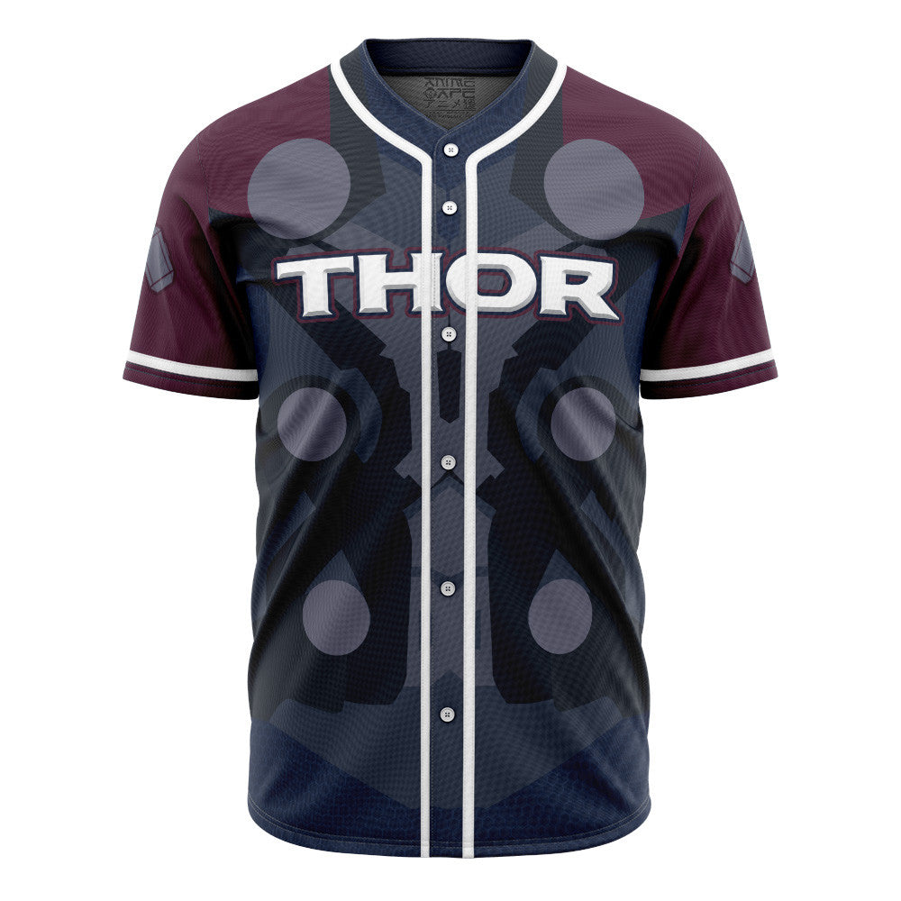 Personalized Thor Marvel Baseball Jersey