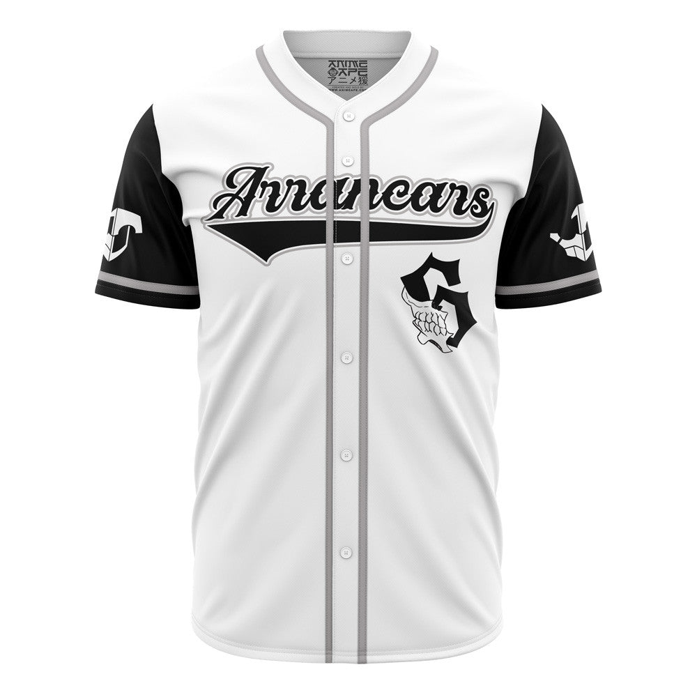 Personalized Arrancars Grimmjow Bleach Baseball Jersey