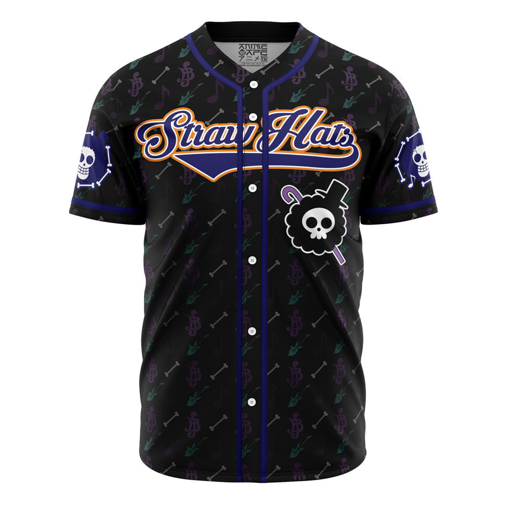 Personalized Straw Hats Brook One Piece Baseball Jersey